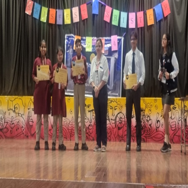 Honours at inter school Tech symposium